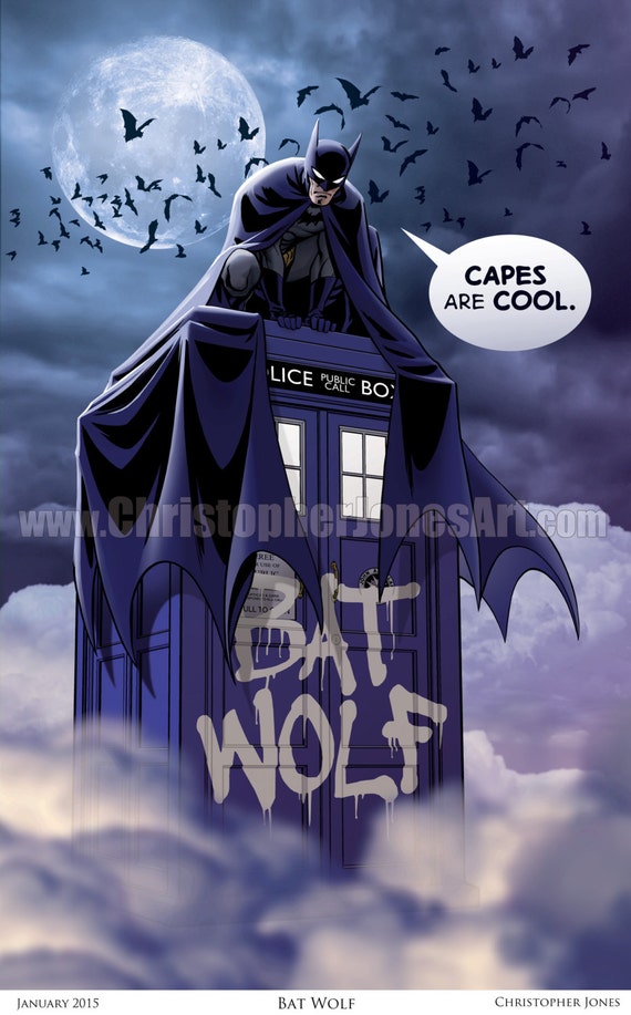Bat Wolf | Etsy