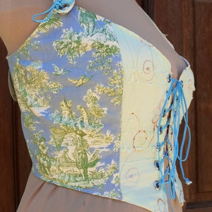 Fairie Corset/Bodice/Bustier/Vest/ Renaissance/Boho/Size 12