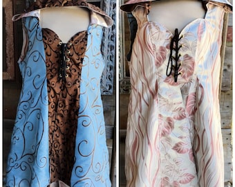 Blue Huntress Coat, Reversible