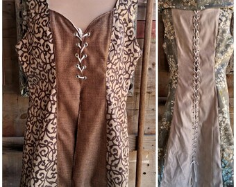 Silver or brown Huntress Coat, Reversible, XXL size