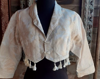 Egg Shell Bolero, Short Jacket, Shrug