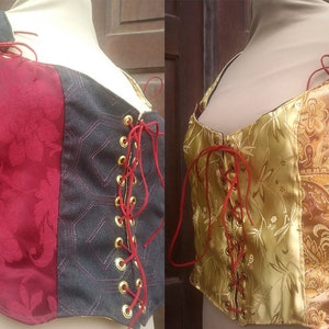 Corset, Bodice, Bustier, Waist coat, Renaissance, Boho