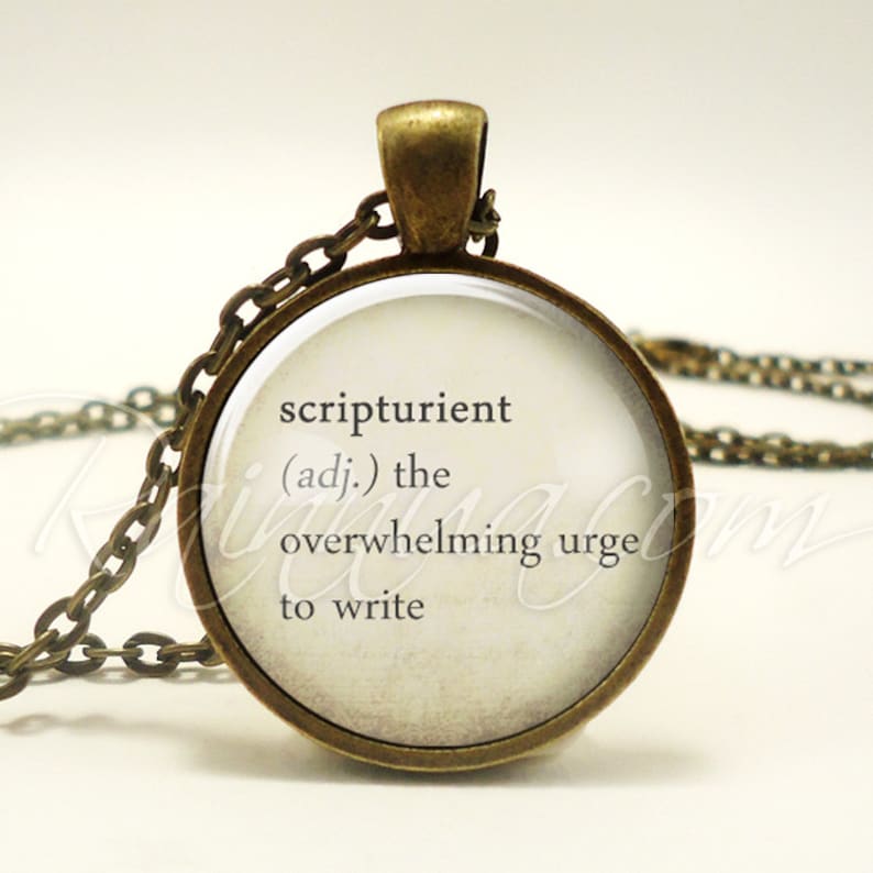 Scripturient Necklace