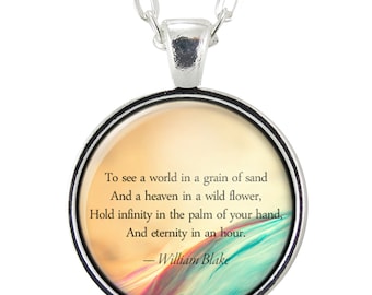 Custom Quote Necklace, Pendant Jewelry Personalized With Any Text, Saying, Or Word
