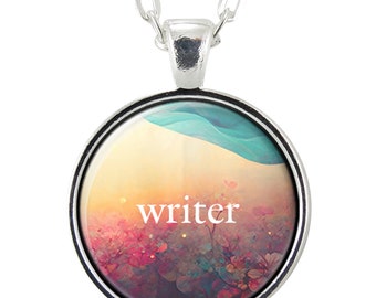 Custom Quote Necklace, Pendant Jewelry Personalized With Any Text, Saying, Or Word