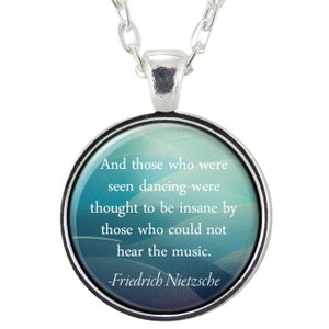 Custom Quote Necklace, Pendant Jewelry Personalized With Any Text, Saying, Or Word