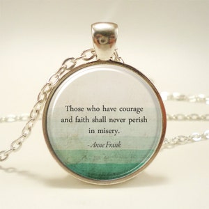Personalized Quote Necklace, Song Lyric Necklace, Custom Pendant For Poem Or Text (1742S1IN)