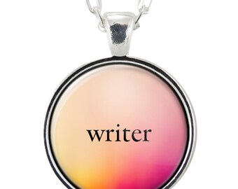 Custom Quote Necklace, Pendant Jewelry Personalized With Any Text, Saying, Or Word