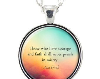 Custom Quote Necklace, Pendant Jewelry Personalized With Any Text, Saying, Or Word