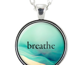 Custom Quote Necklace, Pendant Jewelry Personalized With Any Text, Saying, Or Word
