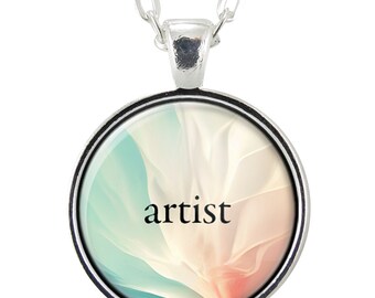 Custom Quote Necklace, Pendant Jewelry Personalized With Any Text, Saying, Or Word