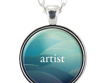 Custom Quote Necklace, Pendant Jewelry Personalized With Any Text, Saying, Or Word