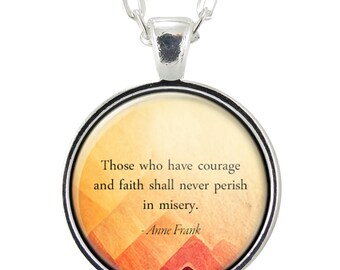 Custom Quote Necklace, Pendant Jewelry Personalized With Any Text, Saying, Or Word
