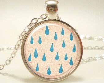 Rain Necklace, Silver Plate (0481S1IN)