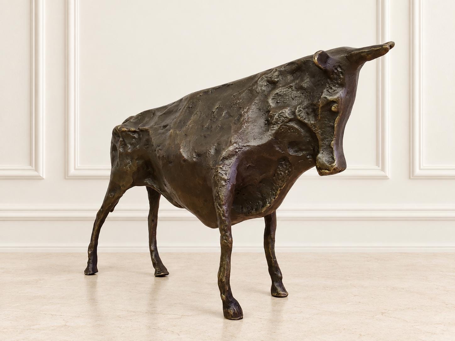 Picasso Cow - Etsy