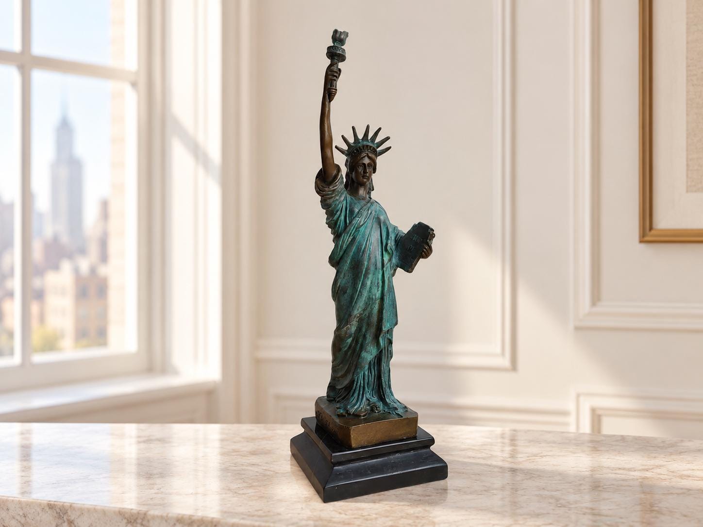 Vintage Statue of Liberty Figurine - Etsy
