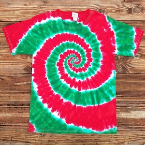 Chemise Homme Vintage Tie-dye Swirl 100% Coton - Taille XL - Occasion Très Bon état
