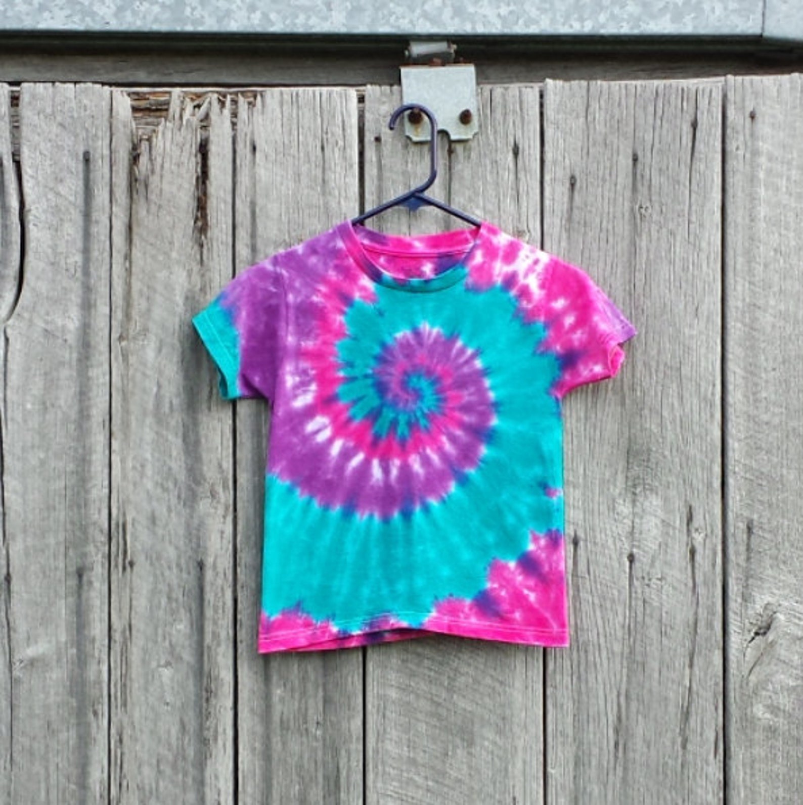Girls Tie Dye Tshirt Youth Sizes XS S M L XL Pink Purple Etsy