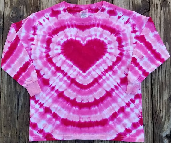 Tie Dyed Valentine's Day Shirt - Cute Tye-Dye Heart Tee Tie Dyed Valentine's Day Shirt - Cute Tye-Dye Heart Tee