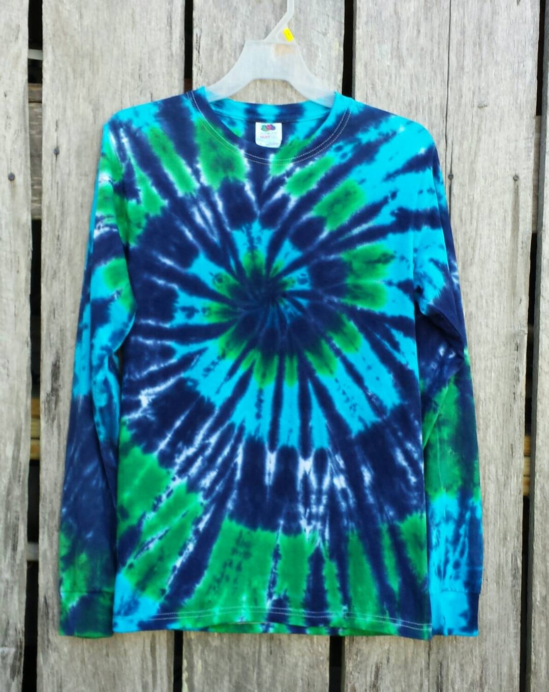 thumbnail image 2 of Baby Deals!YANHAIGONG Tie Dye Shirt Girls,3-14 Years Summer Tie Dye Shirt Kids Girls Children Hippies Tie Dye Graphic Short Sleeve Round Neck Crop Te 2 of 10