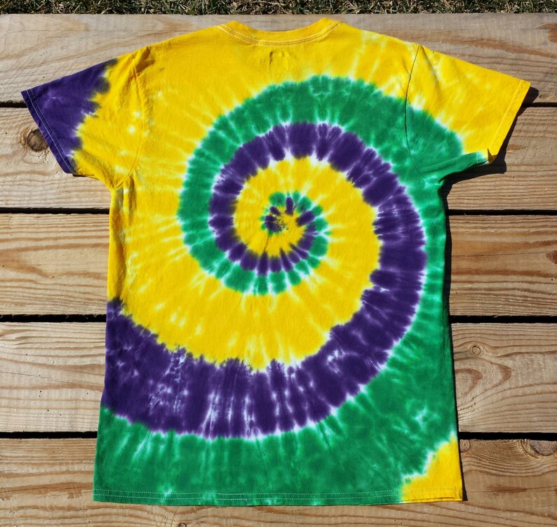 youth mardi gras tie dye