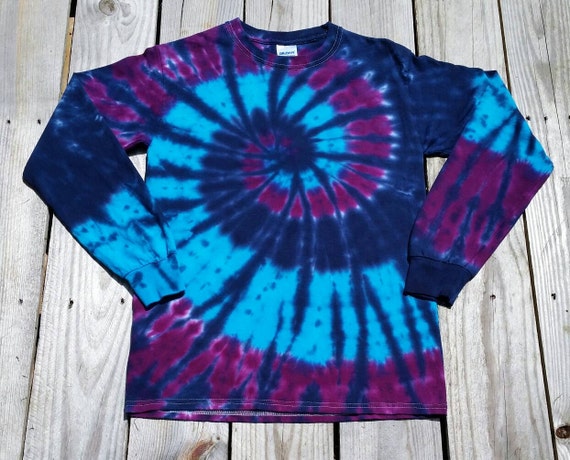 Spiral Tie Dye Mens T-Shirt Blank Tye Dyed Tee S, M, L, XL, 2X, 3X, 4X NEW