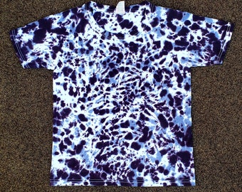 Adult  Black Gray and White Tie Dye Shirt, S M L XL 2XL 3XL, Halloween Shirt, Man Women Tie Dye T-shirt