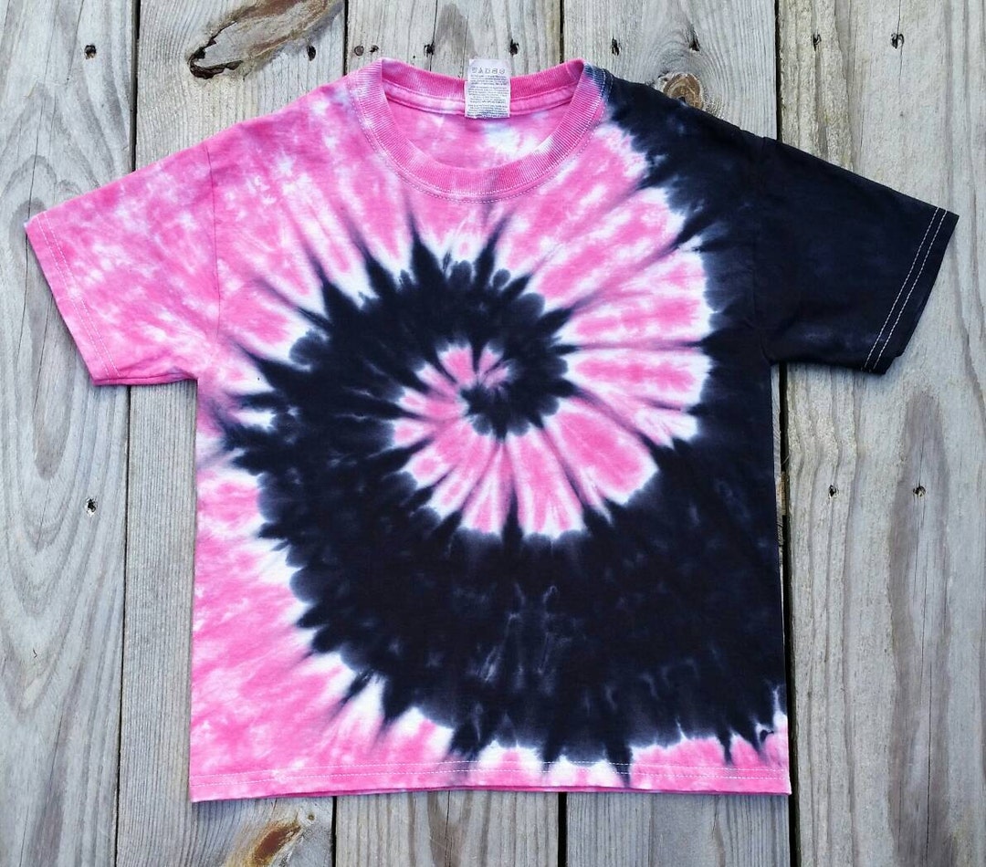 Women's Pink and Black Tie Dye T-shirt, S M L XL XXL, Hippie Top, Ladies  Shirt, Tie Dye Tee, Hippie Shirt -  Canada