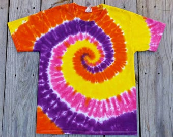 Plus Size Tie Dye Shirt,2XL 3XL 4XL 5XL 6XL, Womens Tie Dye, Pink Purple Yellow Orange Tie Dye Shirt, Ladies Tie Dye T-shirt,  Tie Dye Tee