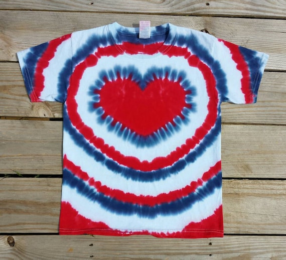 girls red white and blue shirt