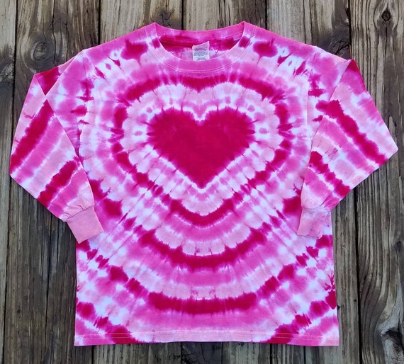 Tie Dyed Valentine's Day Shirt - Cute Tye-Dye Heart Tee Tie Dyed Valentine's Day Shirt - Cute Tye-Dye Heart Tee