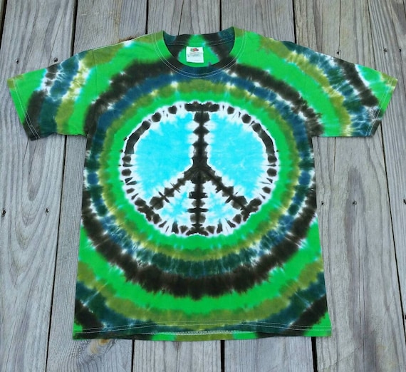 Tye Dye Peace Sign T Shirt Tye Dye Peace Sign T Shirt