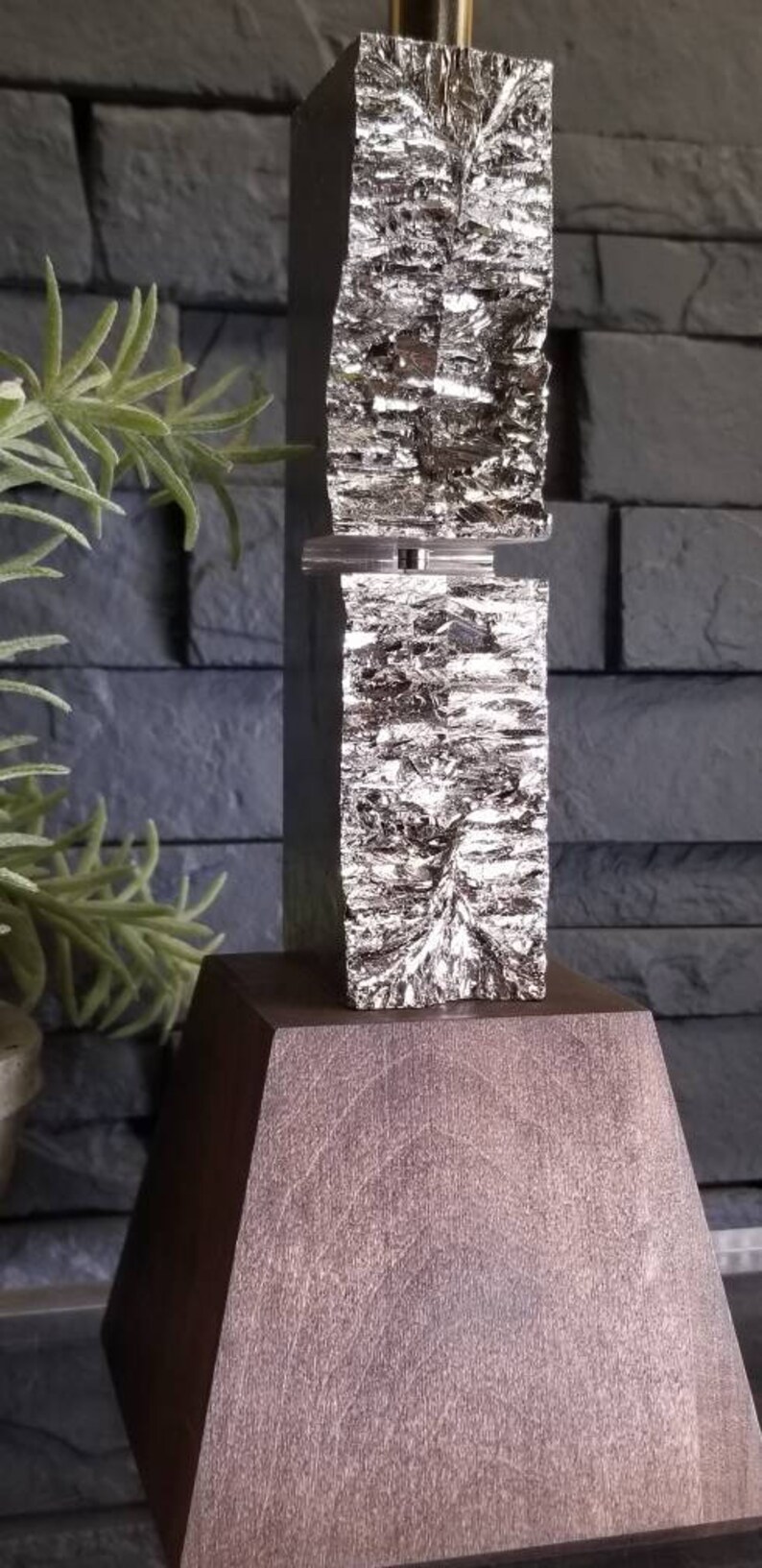 Monolith Bismuth Sculpture Levitating Etsy