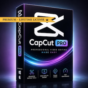 CapCut Pro Desktop Video Editing Software | Lifetime Access - Instant Download