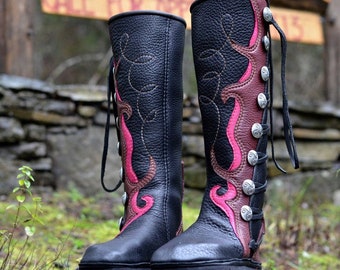 Renaissance moccasin deals boots