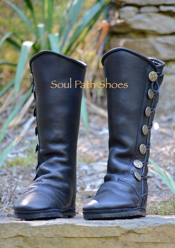 custom leather boots