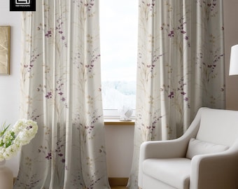 Lightweight Curtains Mockup | Modern Living Room Decor | Editable Digital Template for Designers | PSD PNG for Photoshop and Canva