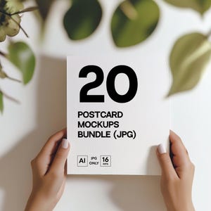 Blanko-Postkarten-Mockups (20 JPG), Einladungen im Boho-Stil, A5-Vorlagenset, Beige-Weiße Mockup-Vorlage für POD-Designer