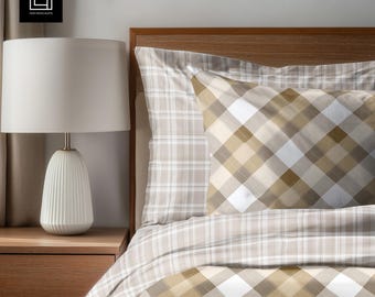 Maqueta de ropa de cama (objeto inteligente PSD), vista previa de patrón de tela de cama realista, escaparate de diseño textil, plantilla ajustable sin costuras