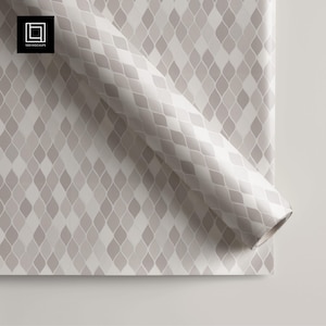 Wrapping Paper Mockup | Sheet & Roll Display | Adjustable Background Color | PSD for Photoshop and Photopea