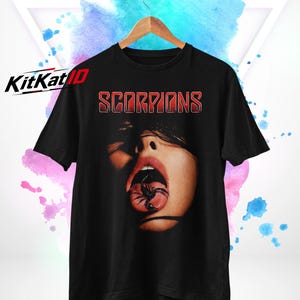 Scorpions Tour Shirt - Etsy