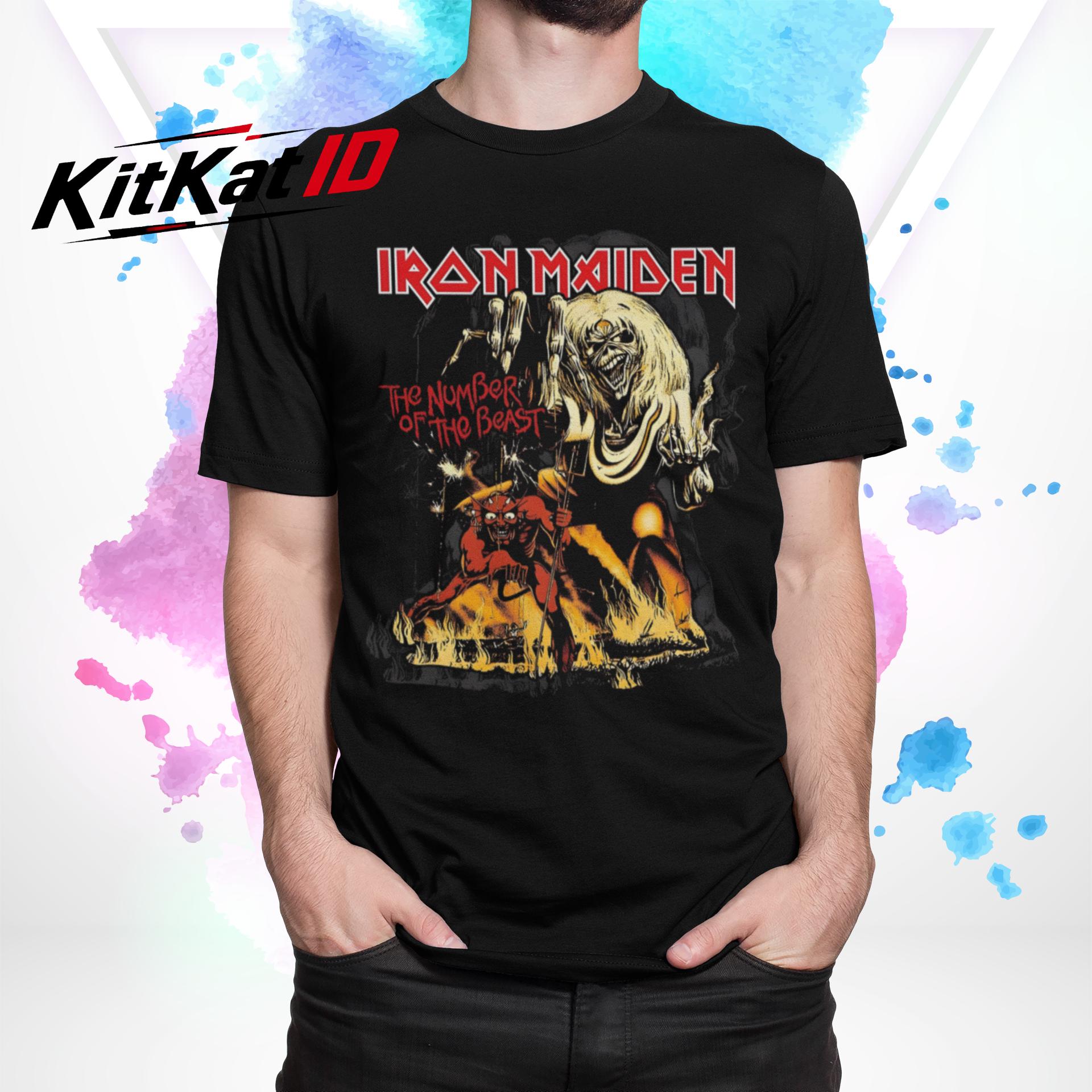 Iron Maiden T Shirt Vintage - Etsy
