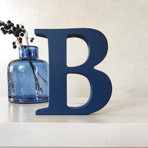 Letras de nombre con iniciales de madera personalizadas e independientes