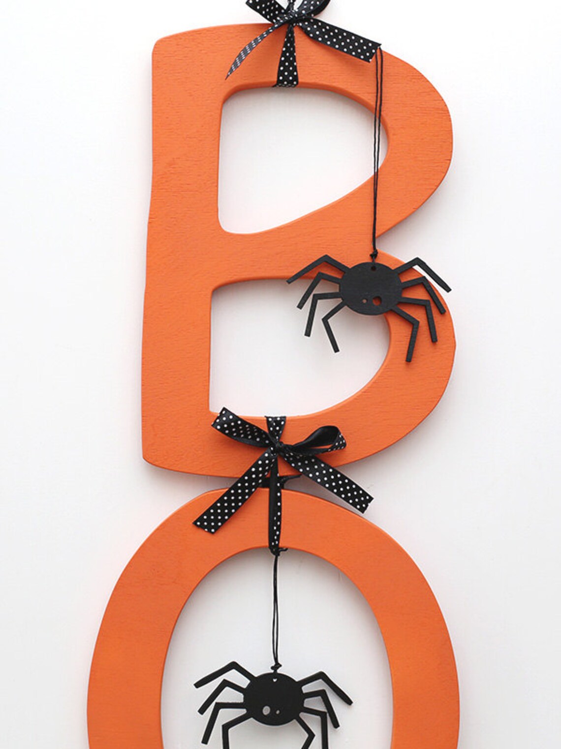Halloween Door Decor BOO Wooden Sign Outdoor Halloween Decor Etsy