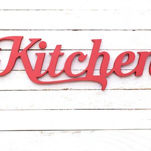 Wooden Kitchen Sign, Restaurant Signs, Kitchen Wall Decor - Etsy