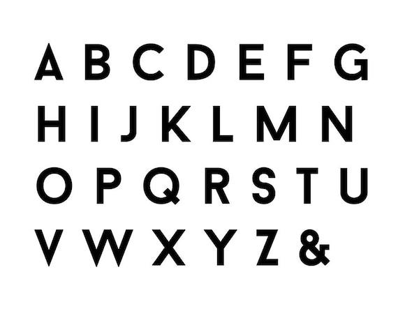 Large Wall Letters Black Wooden Alphabet - Large Black Wooden Letters For Wall Large Wall Letters Black Wooden Alphabet - Large Black Wooden Letters For Wall