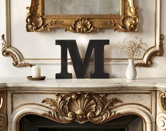 Wooden Letter For Shelf Fireplace Desk Custom Home Decoration
