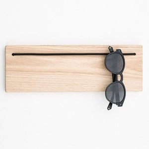 Wall-Mounted Wooden Sunglasses Holder for Eyeglasses Storage - Perfect Housewarming or Birthday Gift