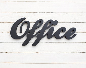 Office door sign, custom office sign, new business gift