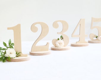 Table numbers 1-10 + Mr & Mrs sign, wedding decorations, diy table numbers